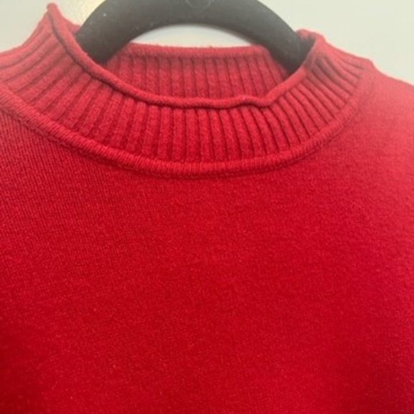 PATRIZIA LUCA | Milano Red Knit Sweater | NWOT | Size XL - Picture 5 of 11